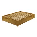 Ver imagem 1 de Base Cama Casal Siena Kaiki Móveis:Rovere