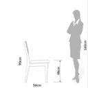 Ver imagem 4 de Cadeira Estofada e Encosto Tela Dlc