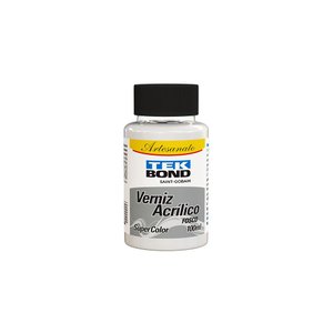 Verniz Acrílico Fosco Artesanato 100ml Frasco - Tekbond