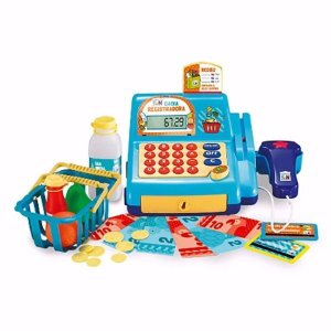 Creative Fun Caixa Registradora Azul Multikids BR386