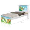 Ver imagem 3 de Cama Solteiro Barcelona Fazendinha
