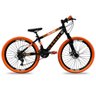Bicicleta Colli Grau Aro 26 Aço Carbono Freio a Disco com 21 Marchas - 1