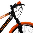 Ver imagem 2 de Bicicleta Colli Grau Aro 26 Aço Carbono Freio a Disco com 21 Marchas
