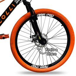Bicicleta Colli Grau Aro 26 Aço Carbono Freio a Disco com 21 Marchas - 3