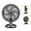 Ver imagem 4 de Ventilador de Mesa 57cm 2 em 1 Turbo 6 Pás 127V Silencioso 160W 3 Velocidades