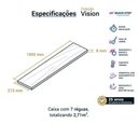 Ver imagem 5 de Piso Laminado Quick Step Vision Imbirema FVIW7828 Cx 2,71m²