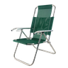 CADEIRA DE PRAIA ALUMÍNIO RECLINÁVEL VIP 150KG - 1