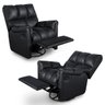 Poltrona gitatória com balanço e reclino Corino Buenos Aires Preta - 3
