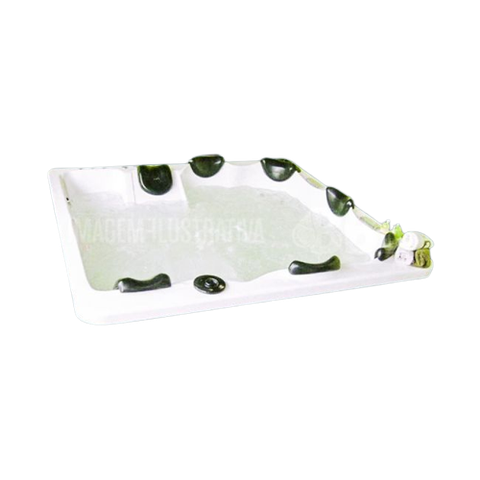 Spa Quadrado Copacabana COMPLETO com hidro em acrílico  220V