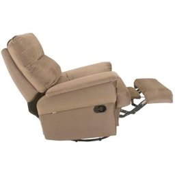 Poltrona Cadeira Reclinável, Giratória e Balanço Dublin, Marrom Animale - 5 Poltrona Cadeira Reclinável, Giratória e Balanço Dublin, Marrom Animale - 5