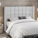 Ver imagem 2 de Cabeceira Cama Box Queen 160cm Pisa P02 Bouclé Branco - Mpozenato