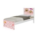 Ver imagem 1 de Cama Solteiro Barcelona Corujinhas e Borboleta