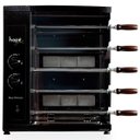 Ver imagem 3 de Churrasqueira a Gás Inox 5 Espetos e Acendimento Automático Blaze Premium - Hope Gourmet - 5022 Glp