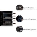 Ver imagem 7 de Churrasqueira a Gás Inox 5 Espetos e Acendimento Automático Blaze Premium - Hope Gourmet - 5022 Glp