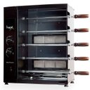 Ver imagem 1 de Churrasqueira a Gás Inox 5 Espetos e Acendimento Automático Blaze Premium - Hope Gourmet - 5022 Glp