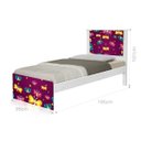 Ver imagem 3 de Cama Solteiro Borboletas com Colchão