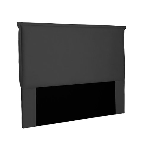 Cabeceira Garden Para Cama Box Queen 160 cm Suede Preto - D’Rossi