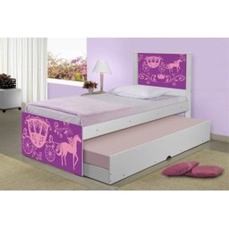 Bicama Carruagem Princesa com Colchões - 2