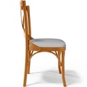 Ver imagem 3 de Kit 04 Cadeiras para Sala de Jantar e Estar Living Estofada Ávila L02 Linho Cinza - Lyam