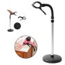 Suporte Secador de Cabelo Chao Flexivel Regulavel Giratorio Salao Cabeleireiro Petshop Ajustavel - 1