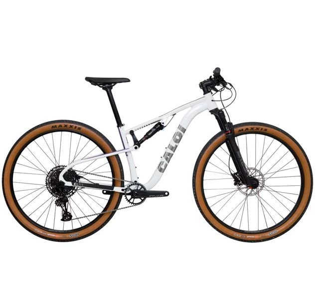 Bicicleta Caloi Elite Fs Aluminio Tam 17(m) 12v Branco 2024