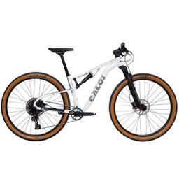 Bicicleta Caloi Elite Fs Aluminio Tam 17(m) 12v Branco 2024 - 1