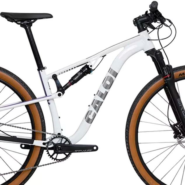 Bicicleta Caloi Elite Fs Aluminio Tam 17(m) 12v Branco 2024 - 2