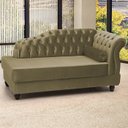 Ver imagem 2 de Recamier Diva Chaise Capitone 160 cm Pes MDF Gane SL 945 Veludo Peer