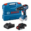 Ver imagem 1 de Parafusadeira Furadeira de Impacto Gsb 18v-50 a Bateria 18v Li-ion Brushless com Carregador 2 Bateri