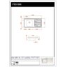 Pia Inox Fabrinox PSD1000E 100x52cm, cuba esquerda, kit completo - 2