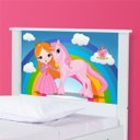 Ver imagem 4 de Cama Princesa e Unicórnio com Auxiliar e Colchões