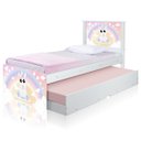 Ver imagem 1 de Cama Baby Unicórnio com Auxiliar e Colchões
