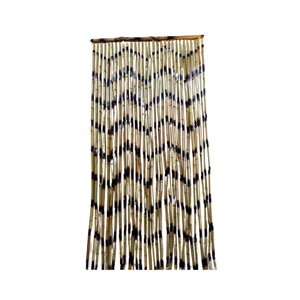 Cortina Artesanal de Bambu 30 Fios: Nós 2m X 90cm Nc Caieiras