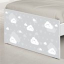 Ver imagem 5 de Cama Solteiro Barcelona Nuvem Cinza Menino e Menina