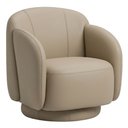 Ver imagem 1 de Poltrona Decorativa Avany Base Fixa Corano Bege - Nexta Casa