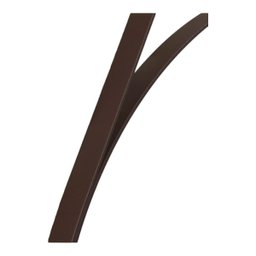 Espelho Redondo Adnet 80cm Moldura e Alça Couro Café + Suporte - 2