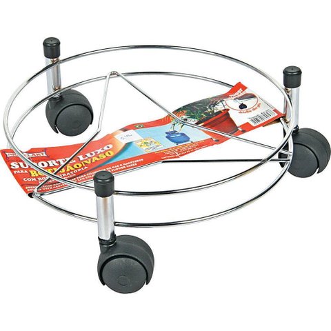 Suporte Para Botijão Cromado Niquelart