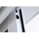 Ver imagem 7 de Janela de Alumínio Branco Veneziana de Correr 3 Folhas sem Grade Cmc Modular - 1.00 (l) X 1.00 (a)