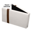 Ver imagem 3 de Painel Suspenso Cabeceira Dobrável Pietro para Cama Box King Size 195cm Boucle:bouclê Bege Marfim