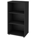 Ver imagem 3 de Estante Multiuso com 02 Prateleiras Clean 81x45 cm Preto - Lyam Decor