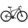 Bicicleta Aro 29 South Legend 24 Marchas Shimano Freio a Disco 19 Preto com Cinza + Brinde - 1