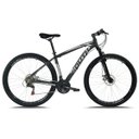 Ver imagem 1 de Bicicleta Aro 29 South Legend 24 Marchas Shimano Freio a Disco 19 Preto com Cinza + Brinde