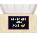 Ver imagem 1 de Tapete Acai Gente que Ama Açai Decoração Portas Salas e Casas