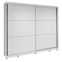 Ver imagem 1 de Guarda Roupa Easy Max 2 Portas sem Espelho Branco Lopas