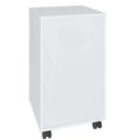 Ver mais imagens de Gaveteiro para Escritório Office com Rodízios 4 Gavetas Bit Branco - Lyam Decor