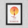 Quadro Decorativo The Karate Kid Com Moldura e Vidro Antirreflexo - A3 - Sem Vidro - 1