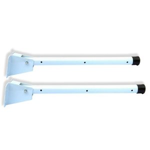 Varal de Parede RetrÃ¡til FlexÃ­vel 50 cm Tubular Branco