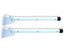 Ver imagem 1 de Varal de Parede Retrátil FlexÃvel 50 cm Tubular Branco