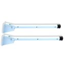 Ver imagem 1 de Varal de Parede Retrátil FlexÃvel 50 cm Tubular Branco