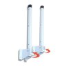 Varal de Parede RetrÃ¡til FlexÃ­vel 50 cm Tubular Branco - 2